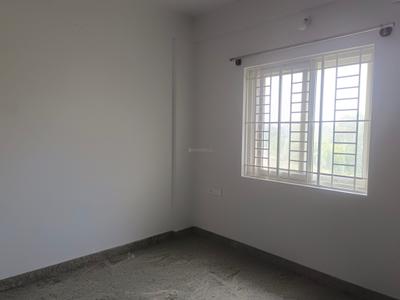 Bedroom Image of 1200 Sq.ft 2 BHK Builder Floor for rent in Thanisandra Bengaluru for Rs. 28000