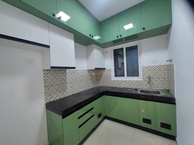 Kitchen Image of 915 Sq.ft 3 BHK Apartment / Flat for rent in Urbanrise Revolution One, Padur Chennai for Rs. 27000