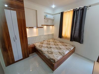 Bedroom Image of 950 Sq.ft 1 BHK Apartment / Flat for rent in Jagatpura Jaipur for Rs. 20000
