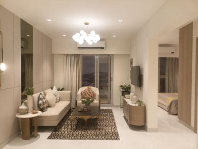 Living Room Image of 817 Sq.ft 2 BHK Apartment / Flat for rent in Mayfair The View, Vikhroli West Mumbai for Rs. 60000