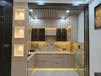 Kitchen Image of 1300 Sq.ft 3 BHK Builder Floor for sale in Indirapuram Ghaziabad for Rs. 11600000