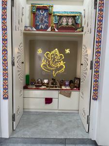 Kitchen Image of 1500 Sq.ft 3 BHK Apartment / Flat for rent in Aarna 39, Bhayli Vadodara for Rs. 55000