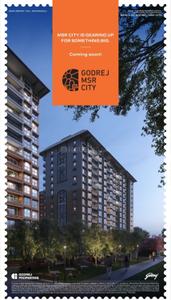 Image of 1200 Sq.ft 2 BHK Apartment / Flat for sale in Godrej Barca II At Godrej MSR City, Yerthiganahalli, Bengaluru for Rs. 15900000