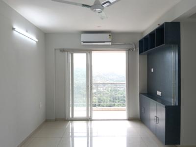 Living Room Image of 1150 Sq.ft 3 BHK Apartment / Flat for rent in Godrej Emerald, Kasarvadavali Thane for Rs. 45000