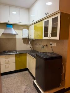 Kitchen Image of 1300 Sq.ft 2 BHK Builder Floor for rent in Kodihalli Bengaluru for Rs. 65000