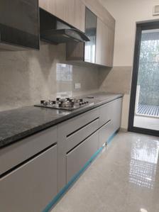 Kitchen Image of 2600 Sq.ft 3 BHK Builder Floor for rent in South City Floors 1, Sector 41 Gurgaon for Rs. 80000
