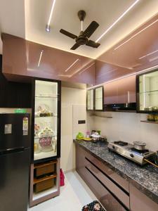 Kitchen Image of 600 Sq.ft 2 BHK Apartment / Flat for sale in HBA Park, Bhilgaon Nagpur for Rs. 4000000