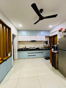 Kitchen Image of 1854 Sq.ft 3 BHK Apartment / Flat for sale in Sargasan Gandhinagar for Rs. 9100000