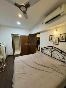 Bedroom Image of 702 Sq.ft 1 BHK Apartment / Flat for rent in Lodha Belmondo, Gahunje Pune for Rs. 35000