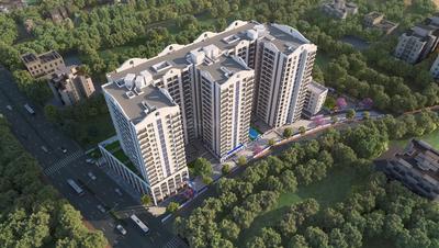 Image of 1406 Sq.ft 3 BHK Apartment / Flat for sale in One Aretha, Dhanori, Pune for Rs. 12800000