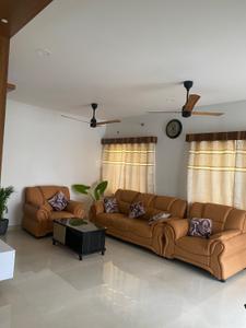 Hall Image of 2495 Sq.ft 3 BHK Villa for rent in Shree Durga Estate Boppana s Inuganti Lakeview Villas, Tadepalli Vijayawada for Rs. 40000