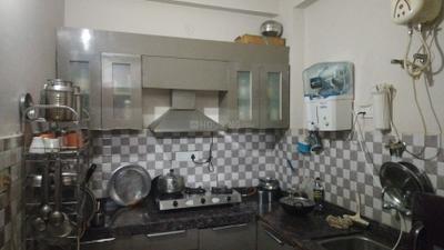 Kitchen Image of 500 Sq.ft 2 BHK Apartment / Flat for sale in Mansarovar Jaipur for Rs. 3200000