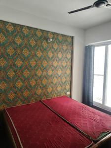 Bedroom Image of 550 Sq.ft 1 BHK Apartment / Flat for rent in Aditya Urban Homes, Bamheta Village Ghaziabad for Rs. 12000