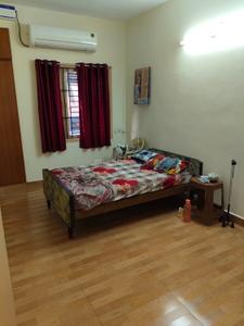 Bedroom Image of 850 Sq.ft 2 BHK Builder Floor for rent in Thiruvanmiyur Chennai for Rs. 35000