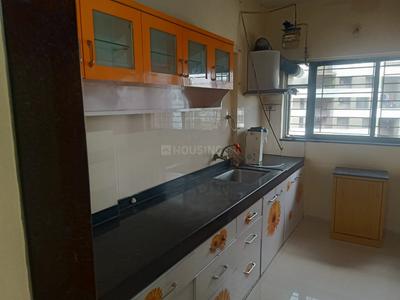 Kitchen Image of 1400 Sq.ft 3 BHK Apartment / Flat for rent in Kalpataru Estate Building 8, Pimple Gurav Pune for Rs. 35000