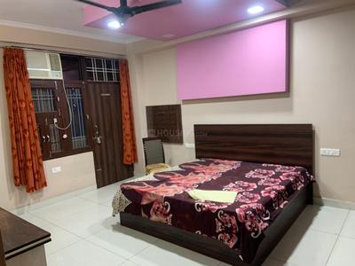 Bedroom Image of 1000 Sq.ft 1 BHK Apartment / Flat for rent in Malviya Nagar Jaipur for Rs. 15000