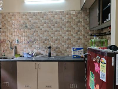 Kitchen Image of 600 Sq.ft 1 BHK Independent House for rent in Ramapuram Chennai for Rs. 8500