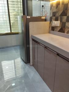 Kitchen Image of 650 Sq.ft 1 BHK Apartment / Flat for rent in Platinum Royal Residency, Kharghar Navi Mumbai for Rs. 30000