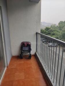 Balcony Image of 830 Sq.ft 2 BHK Apartment / Flat for rent in TCG The Cliff Garden, Hinjawadi Phase 3 Pune for Rs. 25000