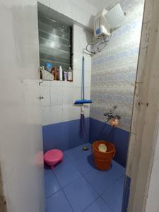 Bathroom Image of 480 Sq.ft 1 BHK Apartment / Flat for rent in CIDCO Fam CHS, Kopar Khairane Navi Mumbai for Rs. 28000
