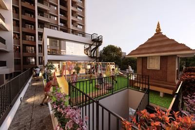 Balcony Image of 625 Sq.ft 1 BHK Apartment / Flat for sale in P P Rugi Colonia, Ambernath West Ambernath for Rs. 3650000