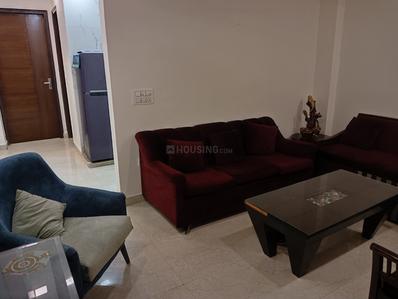 Hall Image of 950 Sq.ft 2 BHK Builder Floor for rent in Ramesh Nagar New Delhi for Rs. 40000