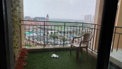 Balcony Image of 1040 Sq.ft 2 BHK Apartment / Flat for rent in Pride Kingsbury Phase III, Charholi Budruk Pune for Rs. 37000