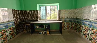 Kitchen Image of 980 Sq.ft 3 BHK Apartment / Flat for sale in Behala Chowrasta Kolkata for Rs. 4000000