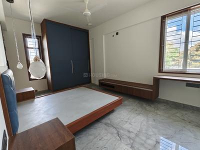 Bedroom Image of 2400 Sq.ft 3 BHK Builder Floor for rent in Sanjaynagar Bengaluru for Rs. 100000