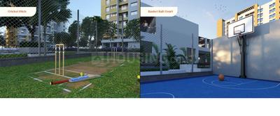 Image of 851 Sq.ft 2 BHK Apartment / Flat for sale in Kate Hollyhock City Building No 5 Wing E1 And E2, Lohegaon, Pune for Rs. 6976700