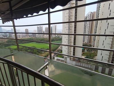 Balcony Image of 1200 Sq.ft 2 BHK Apartment / Flat for rent in B and M Atlantis, Ghansoli Navi Mumbai for Rs. 65000