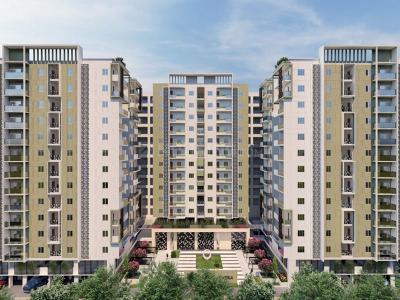 Image of 1844 Sq.ft 3 BHK Apartment / Flat for sale in Navya Uvera Heights, LB Nagar, Hyderabad for Rs. 13830000