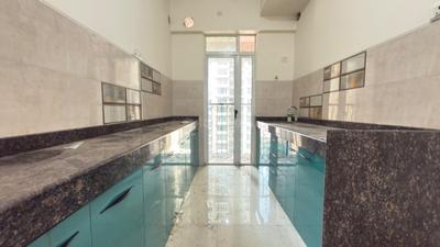 Kitchen Image of 1025 Sq.ft 2 BHK Apartment / Flat for rent in Marathon Nexzone, Panvel Navi Mumbai for Rs. 23000
