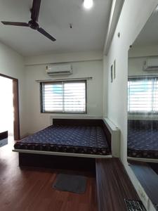 Bedroom Image of 680 Sq.ft 1 BHK Apartment / Flat for rent in Mahalakshmi Nagar Indore for Rs. 19999