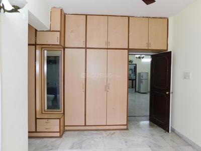 Bedroom Image of 1800 Sq.ft 3 BHK Apartment / Flat for rent in SMR Vinay Technopolis, Kothaguda Hyderabad for Rs. 60000