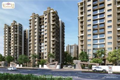 Image of 1246 Sq.ft 2 BHK Apartment / Flat for sale in Happy Home Nakshatra Embassy, Palanpur, Surat for Rs. 4500000