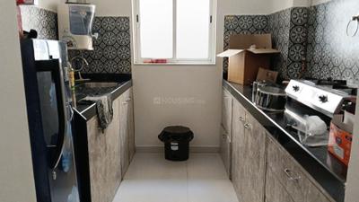 Kitchen Image of 700 Sq.ft 1 BHK Apartment / Flat for sale in Lodha Amara, Kolshet Thane for Rs. 7100000