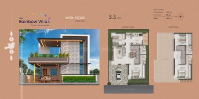 Image of 1800 Sq.ft 3 BHK Duplex for sale in Syndicate Nagar, Anantapur for Rs. 8500000