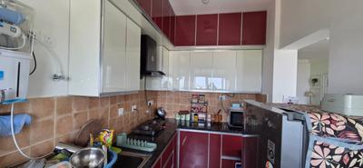 Kitchen Image of 1234 Sq.ft 2 BHK Apartment / Flat for rent in Prestige Valley Crest, Bejai Mangalore for Rs. 42000