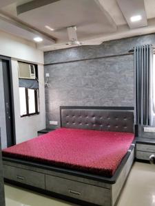 Bedroom Image of 625 Sq.ft 2 BHK Apartment / Flat for rent in Ideal Pristine Tower, Kasarvadavali Thane for Rs. 30000