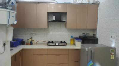 Kitchen Image of 600 Sq.ft 1 BHK Builder Floor for rent in Subhash Nagar New Delhi for Rs. 23000