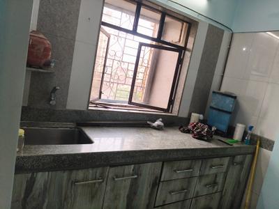 Kitchen Image of 570 Sq.ft 1 BHK Apartment / Flat for rent in Borivali West Mumbai for Rs. 36000
