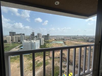 Balcony Image of 750 Sq.ft 2 BHK Apartment / Flat for rent in Kini Pinnacle, Naigaon East Naigaon for Rs. 15000