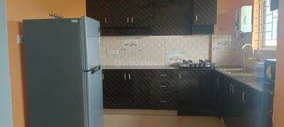 Kitchen Image of 1100 Sq.ft 2 BHK Apartment / Flat for rent in Neeraja Sarovar, Battarahalli Bengaluru for Rs. 30000