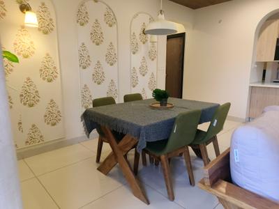 Dining Area Image of 1649 Sq.ft 3 BHK Apartment / Flat for sale in Mittal Elanza, Agrahara Layout Bengaluru for Rs. 16900000