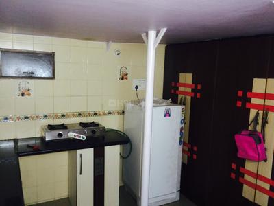 Kitchen Image of 400 Sq.ft 1 BHK Builder Floor for rent in Mahalakshmi Layout Bengaluru for Rs. 26000