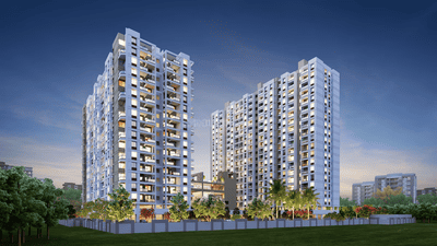 Image of 1029 Sq.ft 2 BHK Apartment / Flat for sale in Sonigara Presidency, Ravet, Pune for Rs. 5000000