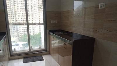 Kitchen Image of 650 Sq.ft 2 BHK Apartment / Flat for rent in JVM Tiara, Kasarvadavali Thane for Rs. 25000