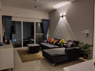 Bedroom Image of 1955 Sq.ft 3 BHK Apartment / Flat for rent in L And T Raintree Boulevard, Sahakara Nagar Bengaluru for Rs. 118000