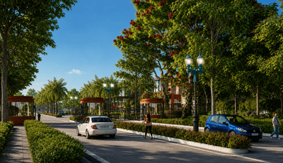 Image of 2520 Sq.ft Residential Plot / Land for sale in Humming Sanjeeva Phase 1, Kachana, Raipur for Rs. 17750005